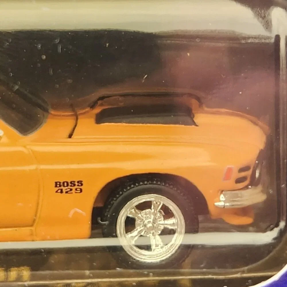 Hotwheels Street Machines Hot Rod Orange Ford 1970 Mustang Boss 429 1:64 Diecast